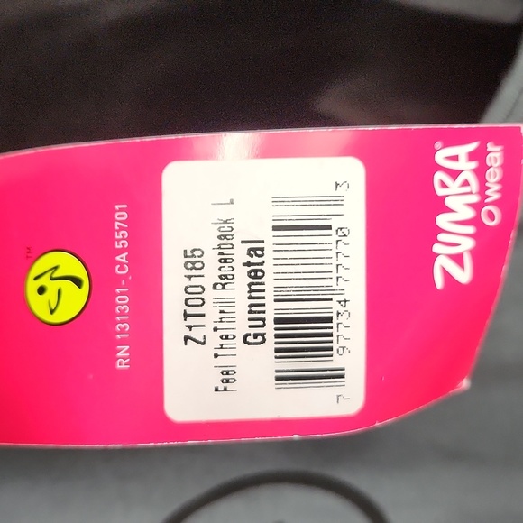 Zumba Feel The Thrill Tank - Picture 9 of 9